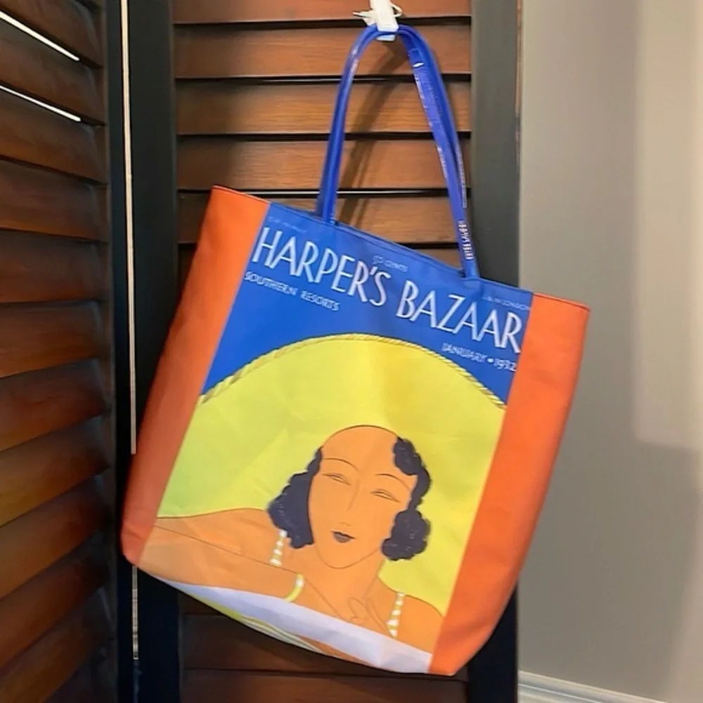Vintage Estée Lauder Harper’s Bazaar 1932 Promo‎ Tote Bag 👜